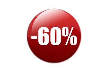 Soldes Bouton -60%
