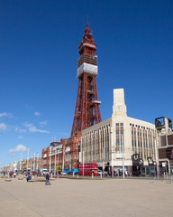Fototapeta na wymiar Blackpool Tower