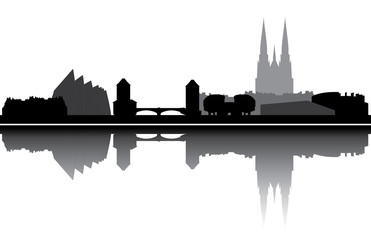 Naklejka premium panoramę strasburga