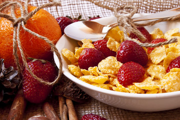 Strawberry breakfast