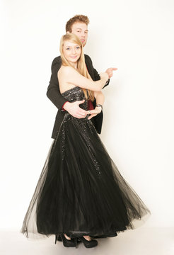 P&auml;rchen beim Abschlussball