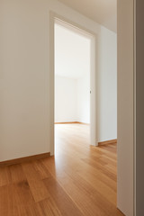 interior modern empty flat, apartment