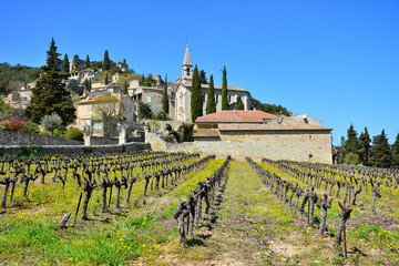 Panorama de la Roque sur Cèze