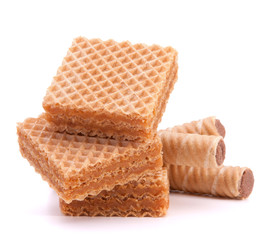 Wafers or honeycomb waffles