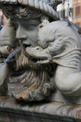 Obraz premium Détail de la Fontana del Moro