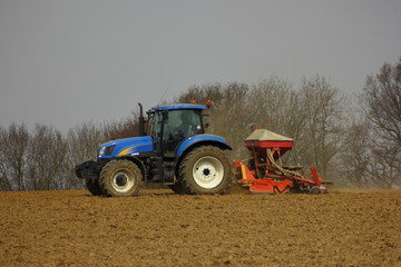 Fototapeta premium Sowing the seeds