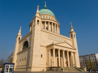 Fototapeta na wymiar Cathedral of Potsdam