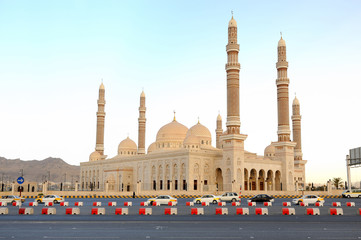 Yemen. Sanaa. Saleh mosque