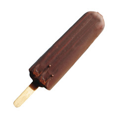 Ice cream with chocolate