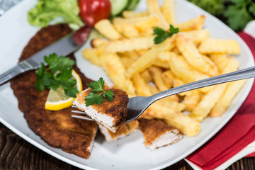 Wiener Schnitzel with Chips