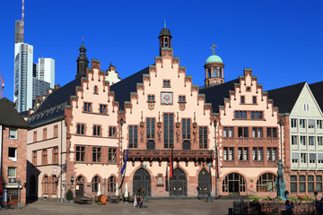 Fototapeta na wymiar Frankfurt nad Menem - Römer (Rathaus) - 2013