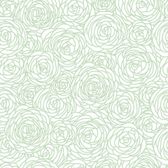 Beautiful vector floral seamless pattern.