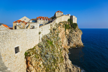 Fototapeta na wymiar Town Dubrovnik in Croatia