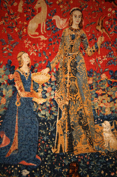 La Dame &agrave; la Licorne : reproduction