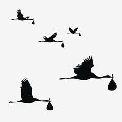 crane pack with newborns