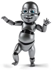 Deurstickers Robots Babyrobot