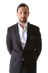 Business Mann im Anzug