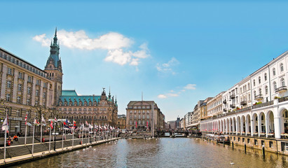 Hamburg, Jungfernstieg