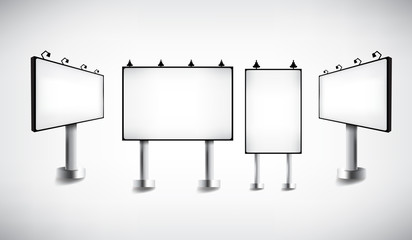 Obraz premium empty billboard