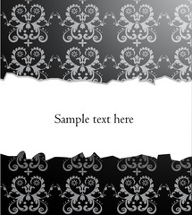 Vector ripped wallpaper