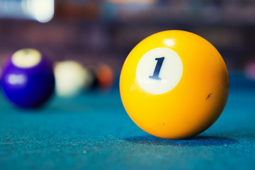 Pool balls