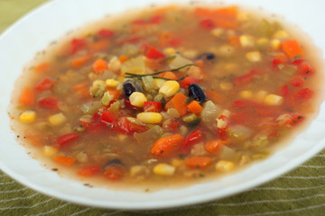 summer vegetable soup
