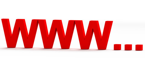 red www internet icon