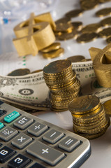 Financial and business theme