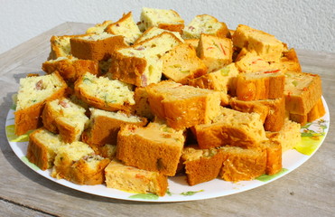 cake salé aux légumes