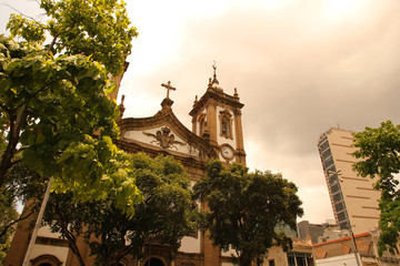 Naklejka premium Sao Francisco de Paula in Rio de Janeiro.
