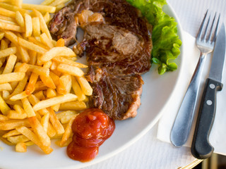 juicy steak beef meat