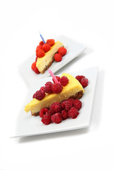 fresh cheesecake