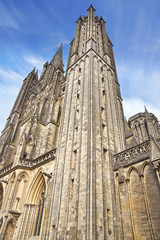 Fototapeta premium Cathedral in Coutances, France