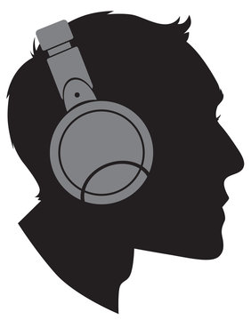 headphones vector