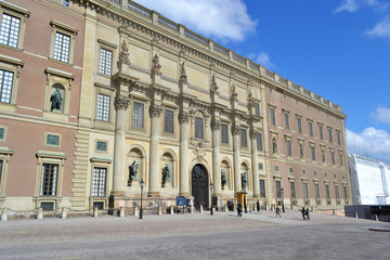Obraz premium Royal palace in Stockholm, Sweden.