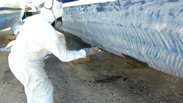 Antifouling - Fr&uuml;hjahrsputz - Lack gegen Osmose