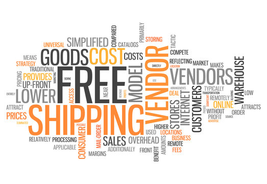 Word Cloud "Free Shipping"