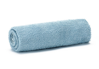 light blue towel