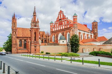 Obraz premium St Anne's church, Vilnius
