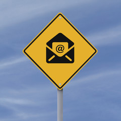 E-mail Road Sign