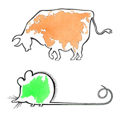 Australia and Eurasia