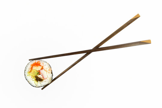 Isolated sushi