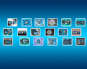 Fototapeta premium interface