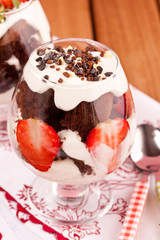 chocolate cake trifle