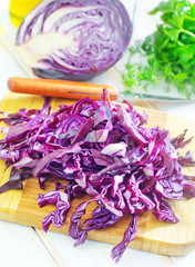 blue cabbage