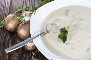 Fresh Mushroom Soup