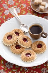 Espresso and cookies