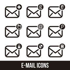 email icons