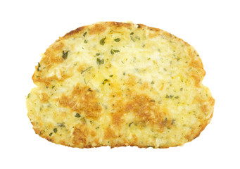 Toast with cheese and garlic