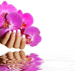 French Nails - Spiegelung